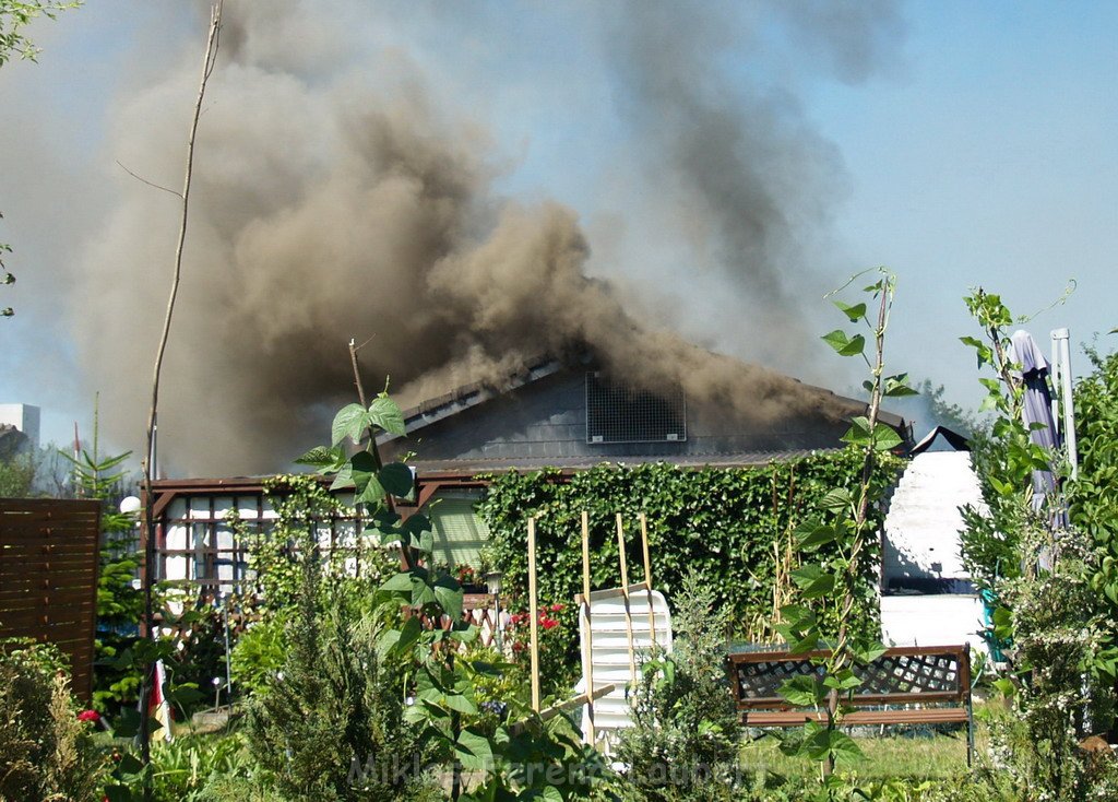 Gartenlaube in Vollbrand Koeln Poll Im Gremberger Waeldchen P008.JPG